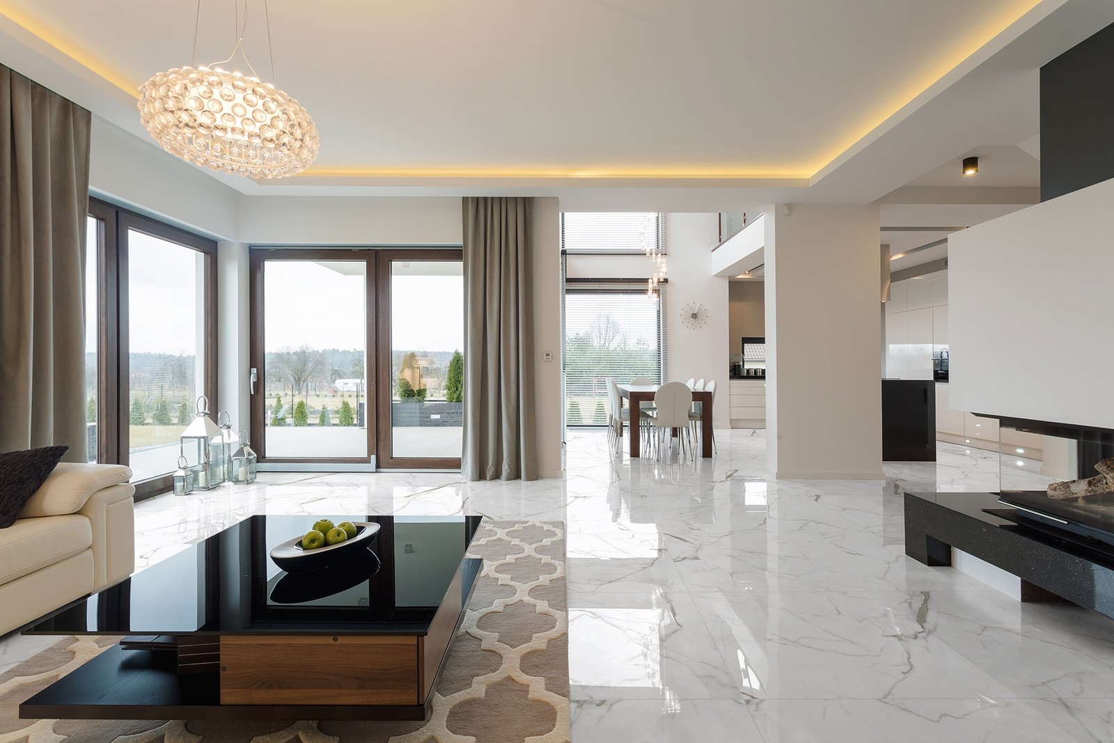 Expensive living room